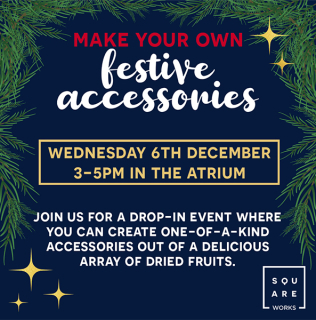 Create a festive accessory workshop