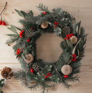 Festive Christmas Wreath Making Workshop